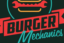 Burger mechanics brand design